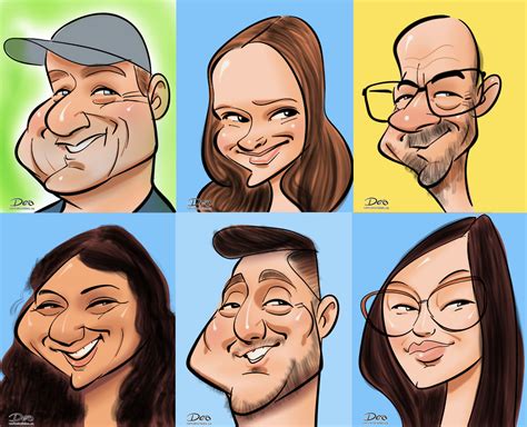 Live Ipad Caricatures .